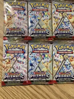 Pokemon Prismatic Evolutions Booster Packs 15x Factory Sealed - Image 3