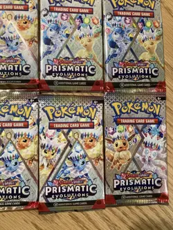Pokemon Prismatic Evolutions Booster Packs 15x Factory Sealed - Image 5