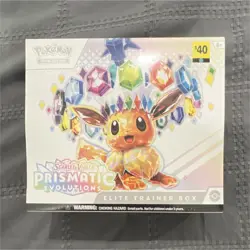 Pokemon TCG Scarlet & Violet Prismatic Evolutions Elite Trainer Box - Image 1