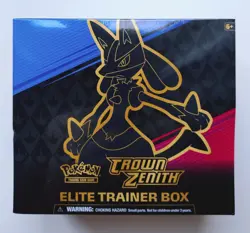 Pokemon TCG Crown Zenith ETB Elite Trainer Box Sealed - Image 1