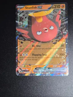 Pokemon TCG Stunfisk EX 114/217 Ascended Heroes NM - Image 1