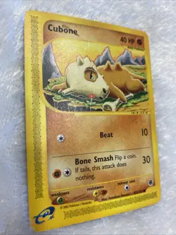 Pokemon Cubone 103/165 - Expedition Base Set - Non-holo- LP - Pokemon TCG Note - Image 5