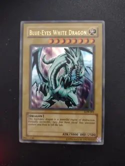 Blue-Eyes White Dragon LOB-001 The Legend of Blue Eyes White Dragon Unlimited - Image 1