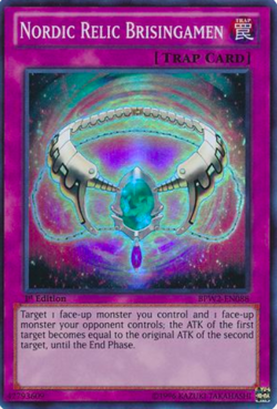 1X NM Nordic Relic Brisingamen - BPW2-EN088 - Super Rare 1st Edition yugioh - Image 1