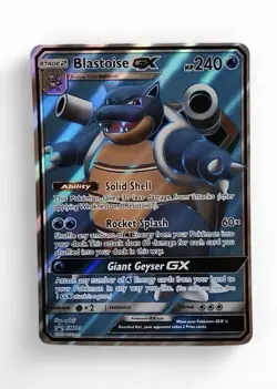 Blastoise GX - (Black Star Promos) SM189 Jumbo Cards Holo - Image 1