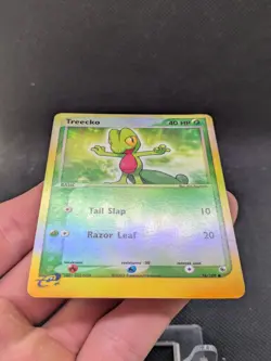 Treecko Reverse Holo 76/109 EX Ruby & Sapphire Pokemon Card NM - Image 3