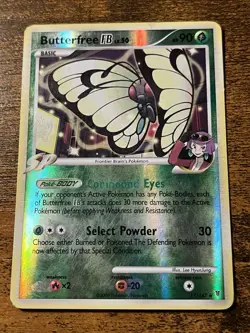 Butterfree FB 17/147 Supreme Victors Reverse Holo Pokemon Card - Image 1