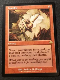 Gamble - Retro Frame - DMR - MTG - EN - NM - 321 - Image 1