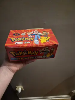 Pokemon Merlin Stickers Series 1 Booster Box - Image 2