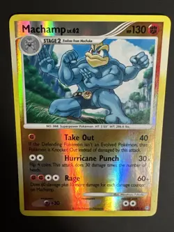 Machamp 31/130 Diamond & Pearl Stormfront Reverse Holo Rare Pokemon TCG LP/NM - Image 3