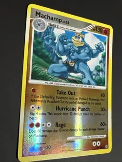 Machamp 31/130 Diamond & Pearl Stormfront Reverse Holo Rare Pokemon TCG LP/NM - Image 4