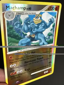 Machamp 31/130 Diamond & Pearl Stormfront Reverse Holo Rare Pokemon TCG LP/NM - Image 5