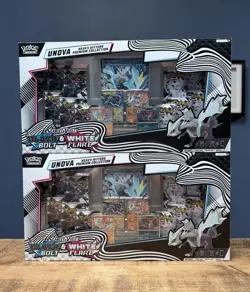 Pokemon Unova Heavy Hitters Premium Costco Collection Lot of 2 Sealed - Image 1