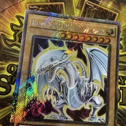 Blue-Eyes White Dragon - RA04-EN108 - M/NM - Platinum Secret Rare Yugioh - Image 2