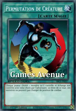 Yu-Gi-Oh ! Permutation de Creature SBC1-FRE17 VF/COMMUNE - Image 1