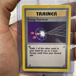 Energy Retrieval 81/102 - NM Base Set Pokemon Card Vintage Vtg Nintendo TCG - Image 1