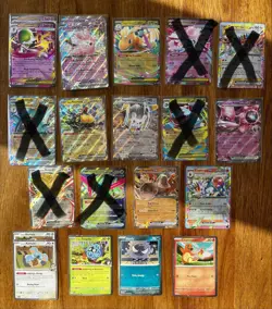 Pokemon Ascended Heroes Only Card Lot - Mega Attack Illustration Rares EXs CLEAN - Image 2