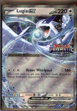 Miscellaneous Cards & Products #082/131 Lugia ex (Prismatic Evolutions Stamped) - Image 1