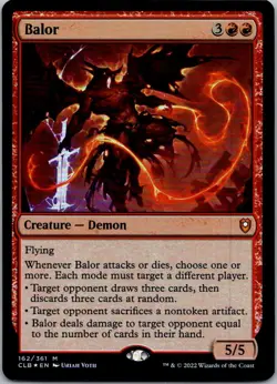 Balor M Commander Legends: Battle for Baldur's Gate 162 NM Foil - Image 1
