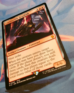 Combustible Gearhulk - Final Fantasy Commander - Mythic - NM (see pics) MTG - Image 3