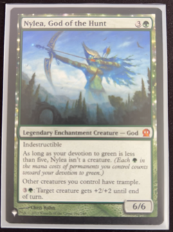 Nylea, God of the Hunt The List Reprints Regular NM - Image 1