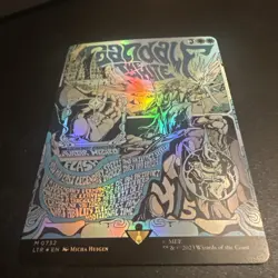 The Lord Of Rings Mtg Foil Gandalf White Poster - Image 1