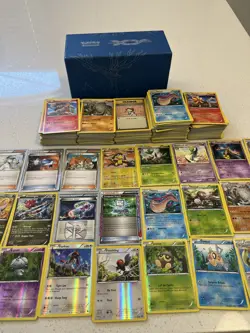 600 Pokemon Collection Lot with 50+ holos, Box, All Cards In Pictures *FREE SHIP - Image 1
