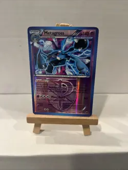 Pokemon TCG Metagross Plasma Freeze Holo Rare Card 52/116 2013 - Image 1