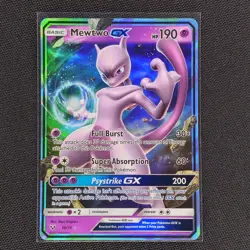Mewtwo GX - 39/73 - Ultra Rare - Shining Legends - Pokemon Card - VLP - Image 1