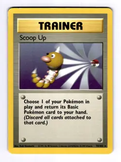 Scoop Up Base Set #078 (1998) Rare NM Pokemon - Image 1