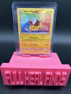 Pokemon - Black Star Promo - Ash's Pikachu - SM108 NM - Image 5