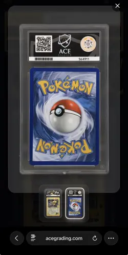 Rocket's Zapdos 15/132 Holo Celebrations Classic Collection Pokemon ACE 10, 911 - Image 2