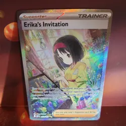 NM-Mint Erika's Invitation - 203/165 - Special Illustration Rare Pokemon Scarlet - Image 1