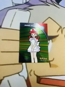 2000 Pokemon Nurse Joy Topps Silver Foil LP - Image 1