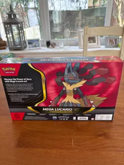 Pokemon TCG Mega Lucario EX Figure Collection Box - New & Sealed - Image 2