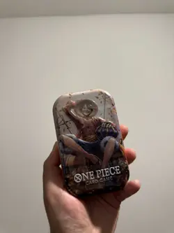 One Piece TCG Mini Tin Pack | Set Vol 2 Straw Hat Luffy | New Sealed English - Image 1