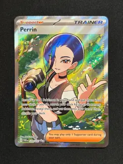 Perrin 209/167 Pokemon Twilight Masquerade Holo Full Art Card - Image 1