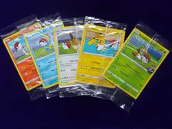 Pokemon Futsal On The Ball Football set, 5 Promo cards all Sealed - Image 2