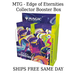Magic: The Gathering - Edge of Eternities Collector Booster Box NEW SEALED - Image 1