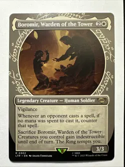 Boromir, Warden of the Tower (Showcase) Universes Beyond: the Lord of the Rings: - Image 1