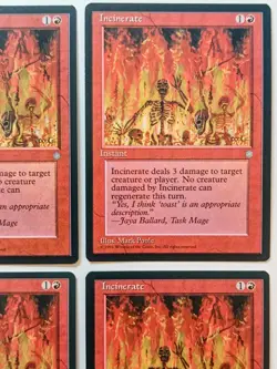 4 x Incinerate | Ice Age | MtG | Magic The Gathering - Image 3