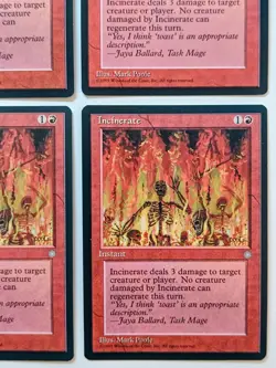 4 x Incinerate | Ice Age | MtG | Magic The Gathering - Image 5