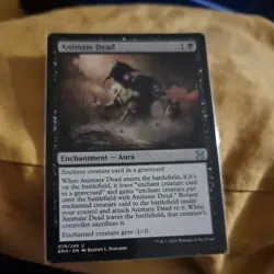 1x MTG Magic The Gathering TCG - Animate Dead Eternal Masters - Image 1