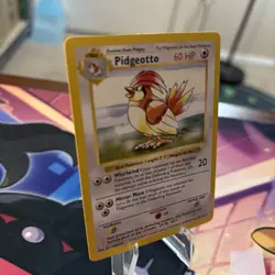 Pokemon Card - Pidgeotto Base Set (Shadowless) 22/102 Rare! NM CLEAN! FastShip! - Image 5