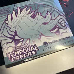 Pokemon Center Temporal Forces Elite Trainer Box ETB - Sealed - Image 2