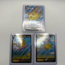 Pokemon Celebrations Pikachu Lot (6) – Flying VMAX, Surfing & Pikachu V - Image 3