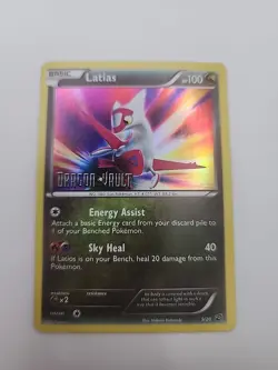 Pokemon TCG - LATIAS Stamped 9/20 - Holo Ultra Rare - 2012 Dragon Vault - Image 1