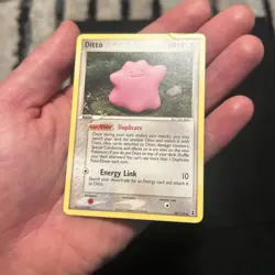 Ditto Pokemon EX Delta Species #35 2005 Impression Top Right Corner - Image 1