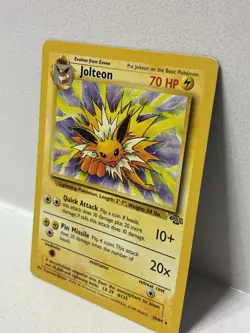 Pokemon Jolteon 20/64 Jungle Non-Holo Rare HP Condition - Image 2