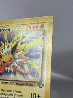 Pokemon Jolteon 20/64 Jungle Non-Holo Rare HP Condition - Image 3